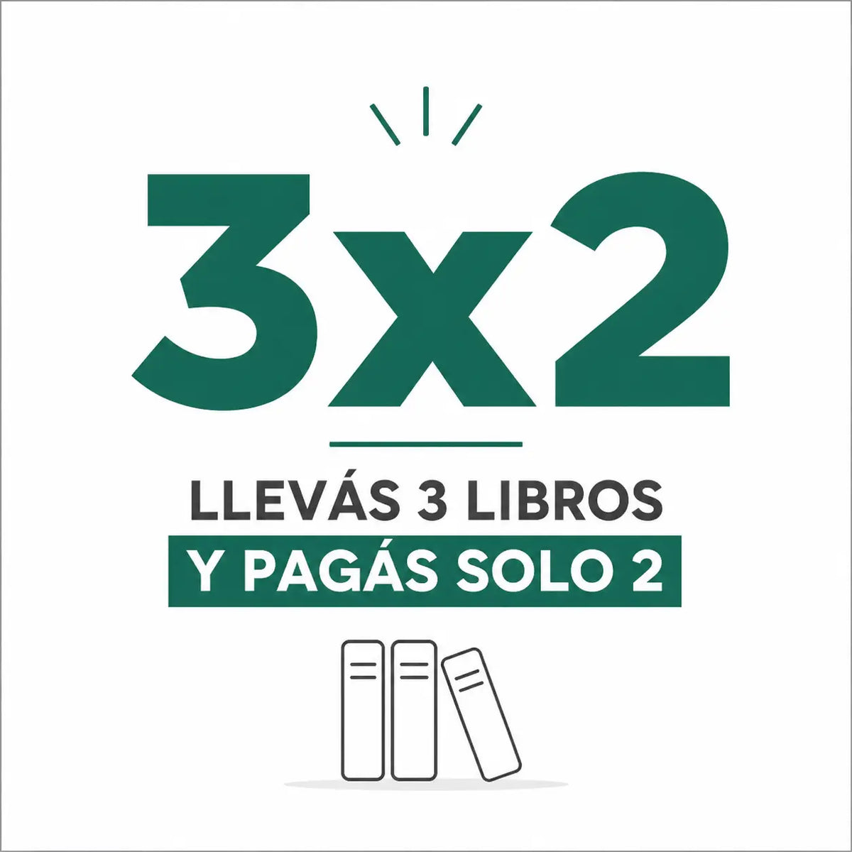 3X2 Libros